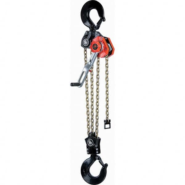 CM - 20,160 Lb Capacity, 20' Lift Height, Chain Manual Lever Hoist - Caliber Tooling