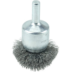 1 1/2″ Diameter - Steel Wire Flared End Brush - Caliber Tooling