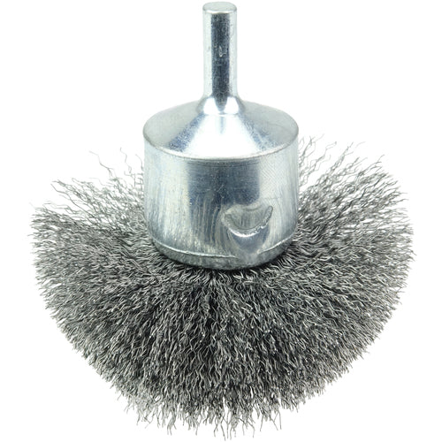 2 3/4″ Diameter - Steel Wire Flared End Brush - Caliber Tooling