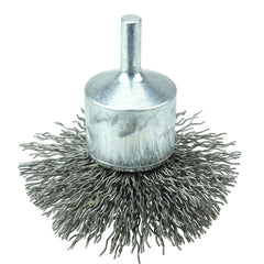 2 3/4″ Diameter - Steel Wire Flared End Brush - Caliber Tooling