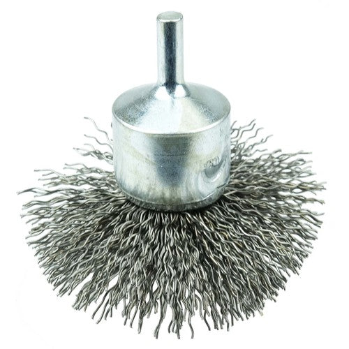 3″ Diameter - Steel Wire Flared End Brush - Caliber Tooling