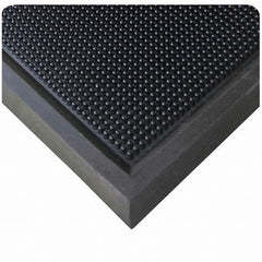 Wearwell - 24" Long x 16" Wide, Natural Rubber Surface, Boot Scrape Surface Entrance Matting - Caliber Tooling