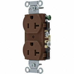 Bryant Electric - Straight Blade Receptacles Receptacle Type: Duplex Receptacle Grade: Commercial - Caliber Tooling