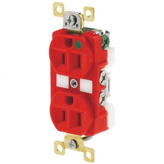 Bryant Electric - Straight Blade Receptacles Receptacle Type: Duplex Receptacle Grade: Hospital - Caliber Tooling