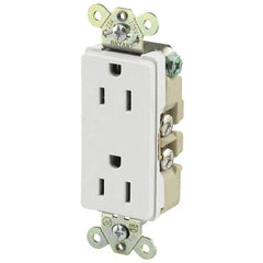 Bryant Electric - Straight Blade Receptacles Receptacle Type: Duplex Receptacle Grade: Industrial - Caliber Tooling