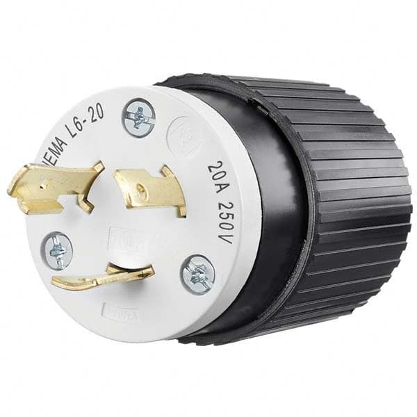 Bryant Electric - Twist Lock Plugs & Connectors Connector Type: Plug Grade: Industrial - Caliber Tooling