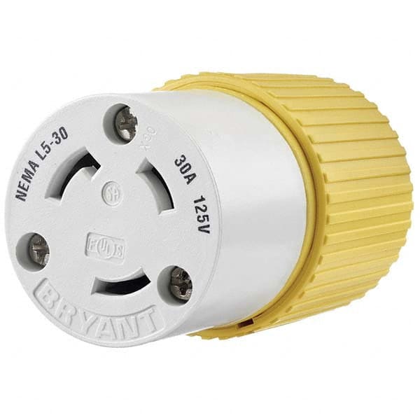 Bryant Electric - Twist Lock Plugs & Connectors Connector Type: Connector Grade: Industrial - Caliber Tooling