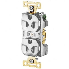 Bryant Electric - Straight Blade Receptacles Receptacle Type: Duplex Receptacle Grade: Industrial - Caliber Tooling