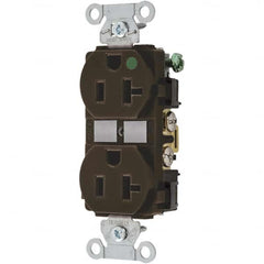 Bryant Electric - Straight Blade Receptacles Receptacle Type: Duplex Receptacle Grade: Hospital - Caliber Tooling