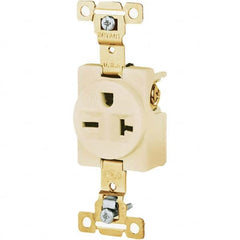 Bryant Electric - Straight Blade Receptacles Receptacle Type: Single Receptacle Grade: Industrial - Caliber Tooling