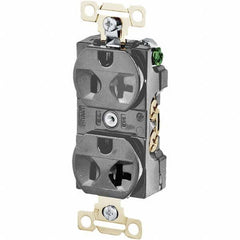 Bryant Electric - Straight Blade Receptacles Receptacle Type: Duplex Receptacle Grade: Industrial - Caliber Tooling