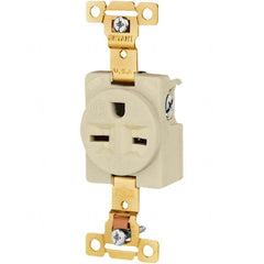 Bryant Electric - Straight Blade Receptacles Receptacle Type: Single Receptacle Grade: Industrial - Caliber Tooling