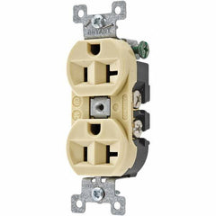 Bryant Electric - Straight Blade Receptacles Receptacle Type: Duplex Receptacle Grade: Specification - Caliber Tooling