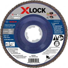 Bosch - Flap Discs Abrasive Type: Coated Flap Disc Type: Type 27 - Caliber Tooling