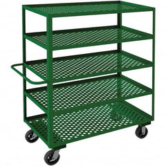 Durham - 2,000 Lb Capacity, 24-1/4" Wide x 54-1/4" Long x 63" High Mobile Cart - Caliber Tooling