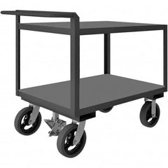 Durham - 2,400 Lb Capacity, 24-1/4" Wide x 54-1/4" Long x 36-1/16" High Mobile Cart - Caliber Tooling