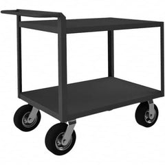 Durham - 1,500 Lb Capacity, 30-1/4" Wide x 54-1/4" Long x 38-1/4" High Mobile Cart - Caliber Tooling