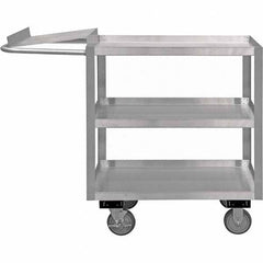 Durham - 1,200 Lb Capacity, 18-1/8" Wide x 45" Long x 39" High Mobile Cart - Caliber Tooling