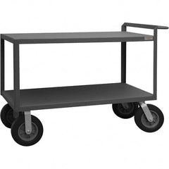 Durham - 1,500 Lb Capacity, 30-1/4" Wide x 66-1/4" Long x 38-1/4" High Mobile Cart - Caliber Tooling