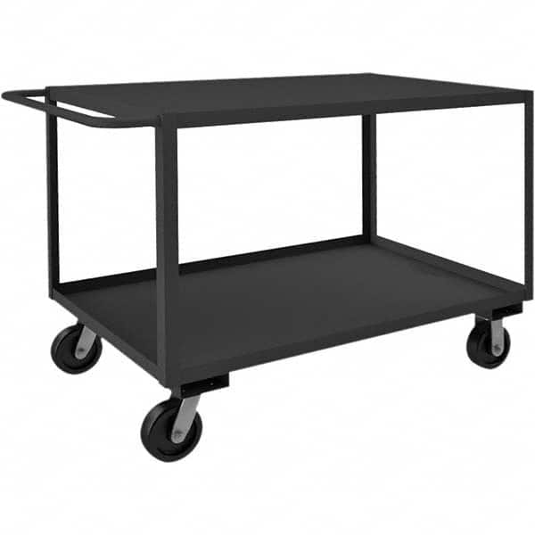 Durham - 3,000 Lb Capacity, 24-1/4" Wide x 78-1/4" Long x 36" High Heavy Duty Service Cart - Caliber Tooling