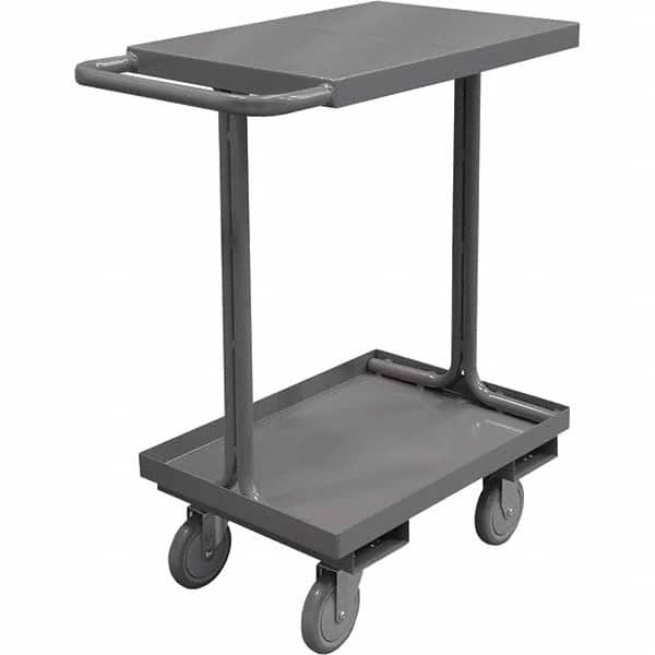 Durham - 1,200 Lb Capacity, 18" Wide x 42" Long x 35-13/16" High Access Shelf Cart - Caliber Tooling