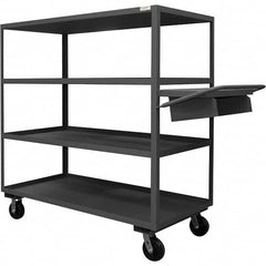 Durham - 3,600 Lb Capacity, 30-1/4" Wide x 76-3/8" Long x 65" High Order Picking Cart - Caliber Tooling