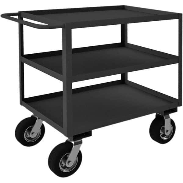 Durham - 1,200 Lb Capacity, 24-1/4" Wide x 42-1/4" Long x 39" High Heavy Duty Service Cart - Caliber Tooling