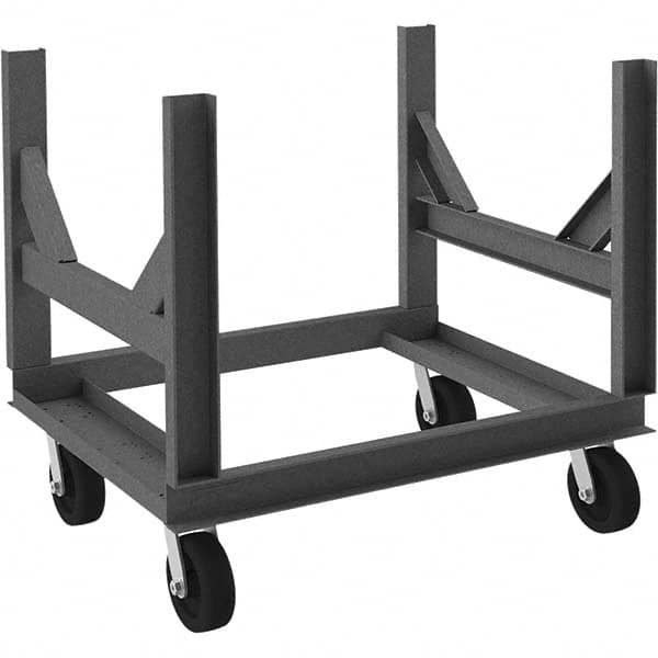 Durham - 3,000 Lb Capacity Bar Cradle Truck - Caliber Tooling