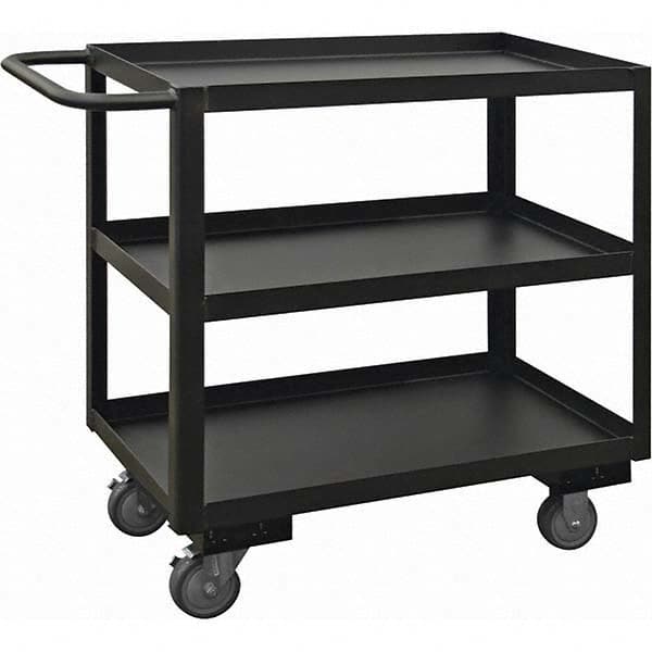 Durham - 1,200 Lb Capacity, 18-1/4" Wide x 36-1/4" Long x 33" High Heavy Duty Service Cart - Caliber Tooling