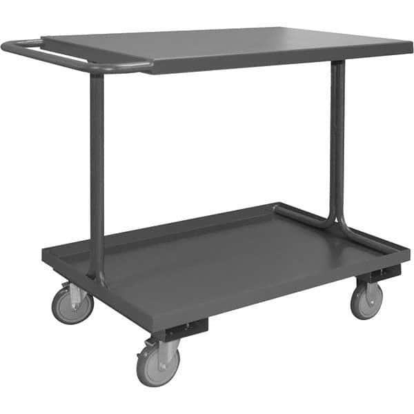 Durham - 1,200 Lb Capacity, 18" Wide x 38" Long x 35-13/16" High Access Shelf Cart - Caliber Tooling