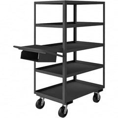 Durham - 3,600 Lb Capacity, 24-1/4" Wide x 52-3/8" Long x 65" High Order Picking Cart - Caliber Tooling