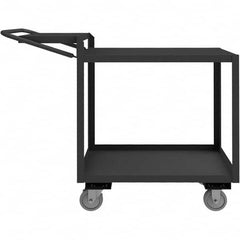 Durham - 1,200 Lb Capacity, 18-1/4" Wide x 48-3/8" Long x 40-1/4" High Order Picking Cart - Caliber Tooling