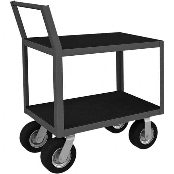 Durham - 1,200 Lb Capacity, 24-1/4" Wide x 39" Long x 39-3/4" High Instrument Cart - Caliber Tooling