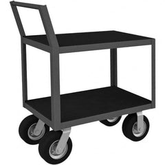 Durham - 1,200 Lb Capacity, 24-1/4" Wide x 39" Long x 39-3/4" High Instrument Cart - Caliber Tooling