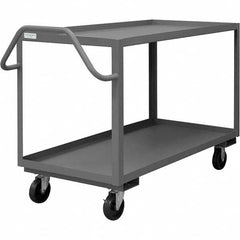 Durham - 1,400 Lb Capacity, 24-1/4" Wide x 42" Long x 37" High Service Cart - Caliber Tooling