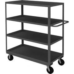 Durham - 3,000 Lb Capacity, 24-1/4" Wide x 54-1/4" Long x 60" High Heavy Duty Service Cart - Caliber Tooling