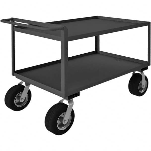 Durham - 1,500 Lb Capacity, 30-1/4" Wide x 54-1/4" Long x 38-1/4" High Mobile Cart - Caliber Tooling