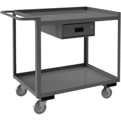 Durham - 1,200 Lb Capacity, 24-1/4" Wide x 54-1/4" Long x 37-5/8" High Heavy Duty Service Cart - Caliber Tooling