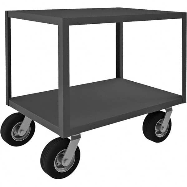 Durham - 1,200 Lb Capacity, 30-1/4" Wide x 48-1/4" Long x 34" High Instrument Cart - Caliber Tooling