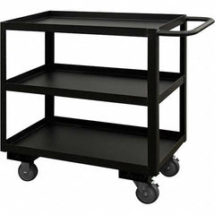 Durham - 1,200 Lb Capacity, 24-1/4" Wide x 54-1/4" Long x 33" High Heavy Duty Service Cart - Caliber Tooling