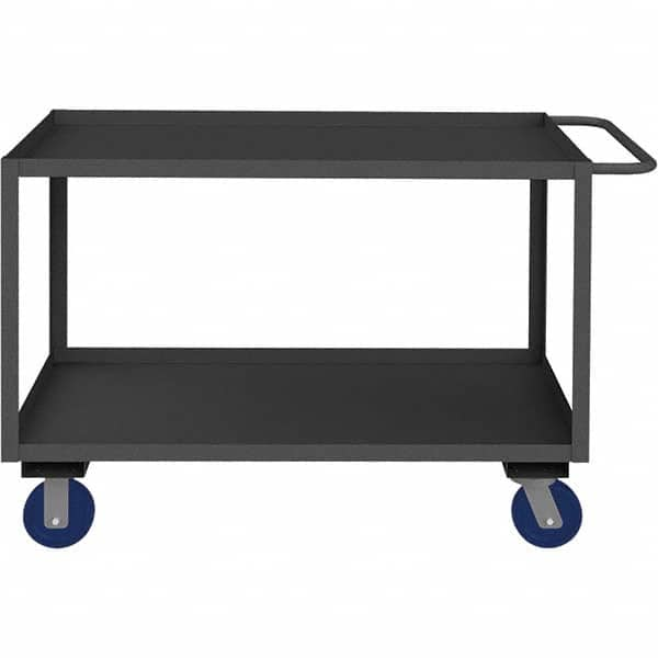 Durham - 2,400 Lb Capacity, 24-1/4" Wide x 54-1/4" Long x 36" High Heavy Duty Service Cart - Caliber Tooling