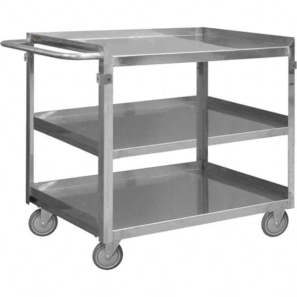 Durham - 600 Lb Capacity, 22-1/2" Wide x 42-7/16" Long x 34" High Mobile Cart - Caliber Tooling