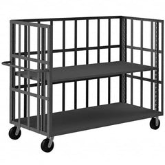 Durham - 3,000 Lb Capacity Open Portable Shelf Trucks - Caliber Tooling