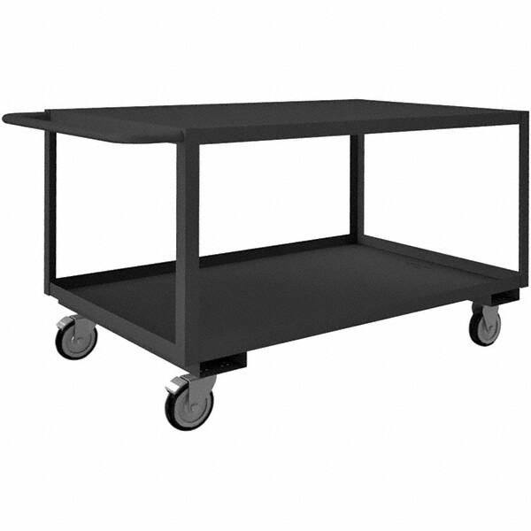 Durham - 1,200 Lb Capacity, 30-1/4" Wide x 54-1/4" Long x 30" High Heavy Duty Service Cart - Caliber Tooling