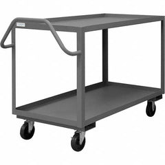 Durham - 1,400 Lb Capacity, 24-1/4" Wide x 54" Long x 37" High Service Cart - Caliber Tooling