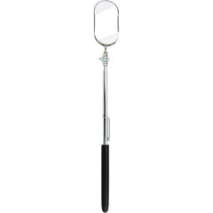 Ullman Devices - Inspection Mirrors Mirror Shape: Oval Overall Length (Inch): 8-1/2 - Caliber Tooling