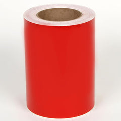 Cobra Systems - Labels, Ribbons & Tapes; Type: Vinyl Tape ; Color: Red ; For Use With: VNM8 ; Width (Inch): 7 ; Length (Feet): 75 ; Material: Vinyl - Exact Industrial Supply