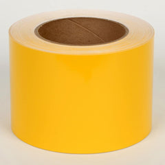 Cobra Systems - Labels, Ribbons & Tapes; Type: Vinyl Tape ; Color: Yellow ; For Use With: VNM8 ; Width (Inch): 7 ; Length (Feet): 150 ; Material: Vinyl - Exact Industrial Supply