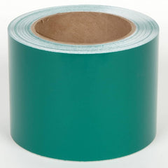 Cobra Systems - Labels, Ribbons & Tapes; Type: Vinyl Tape ; Color: Green ; For Use With: VNM8 ; Width (Inch): 6 ; Length (Feet): 75 ; Material: Vinyl - Exact Industrial Supply