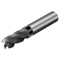 Sandvik Coromant - 1" Diam 2-1/2" LOC 1" Shank Diam 5" OAL 4-Flute Solid Carbide Square End Mill - Exact Industrial Supply